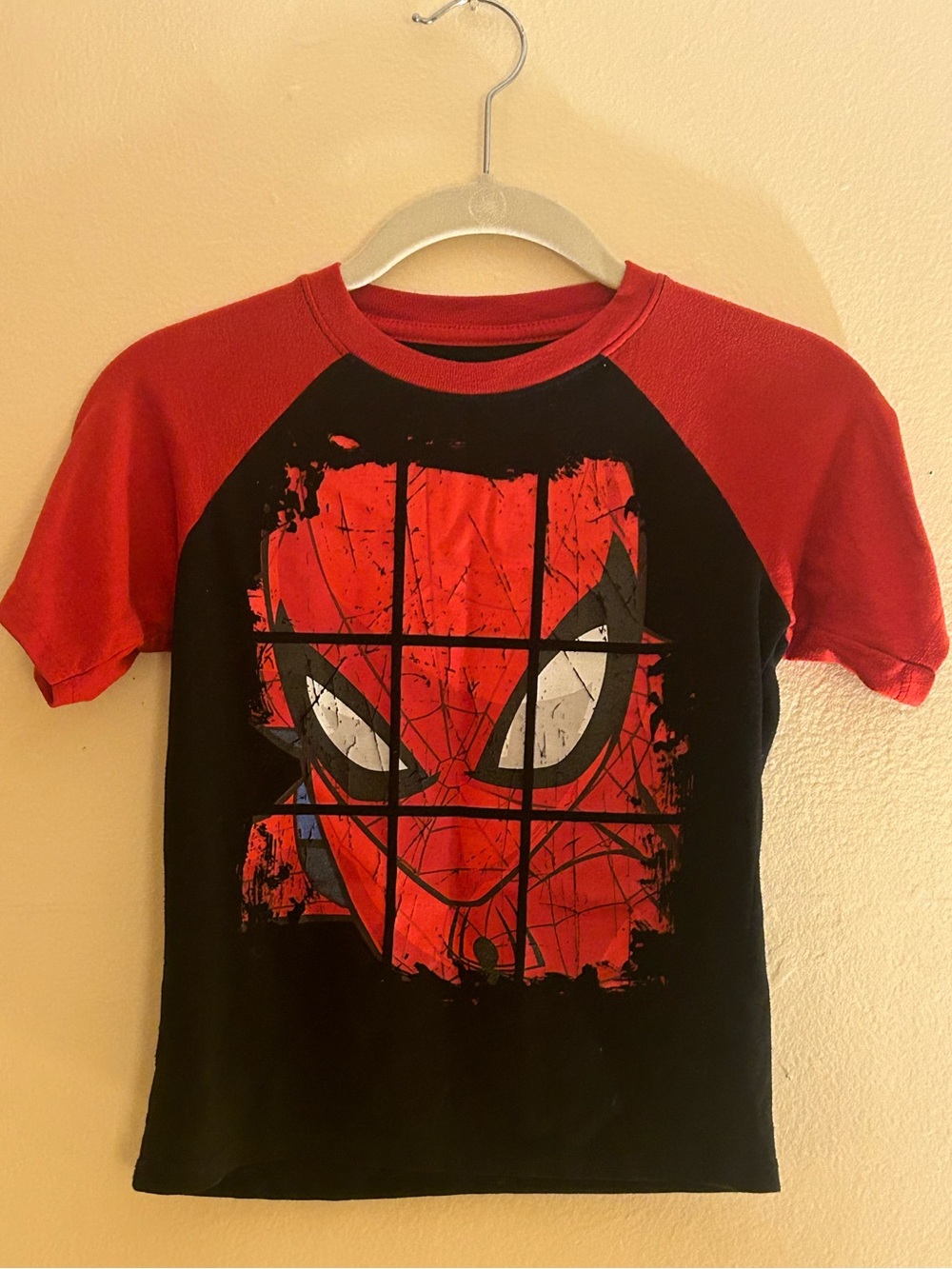 Marvel Black & Red Spider-Man Logo Tee